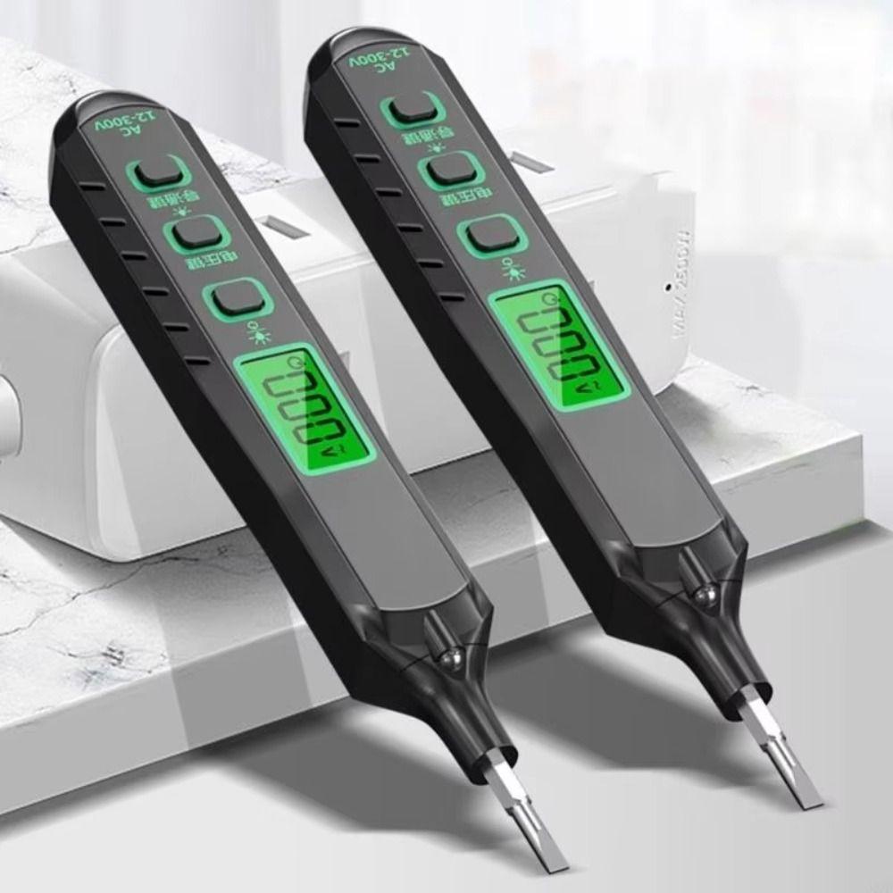 AC 12-300V Smart Induction Tester Pen Portable Design Electric Tester Voltage Tester Hobbyists
AC 12-300V Smart Induction Tester Pen Portable Design Electric Tester Voltage Tester Hobbyists