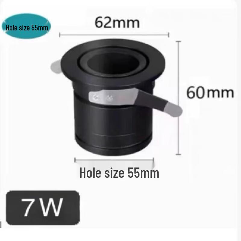 Nu Feng Mini Anti-Glare Embedded LED Downlight
Nu Feng Mini Anti-Glare Embedded LED Downlight