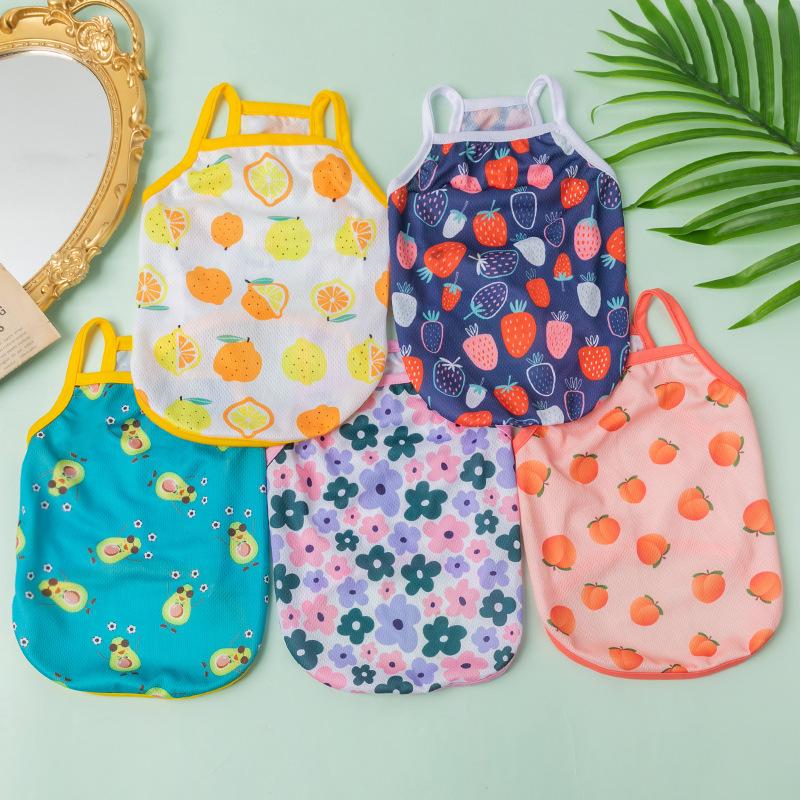 Dog and Cat Clothes, Cat Bigbear Dharma Pomeranian Small Dog New Vest Sling Dog Clothes, Summer Thin XS
Dog and Cat Clothes, Cat Bigbear Dharma Pomeranian Small Dog New Vest Sling Dog Clothes, Summer Thin XS