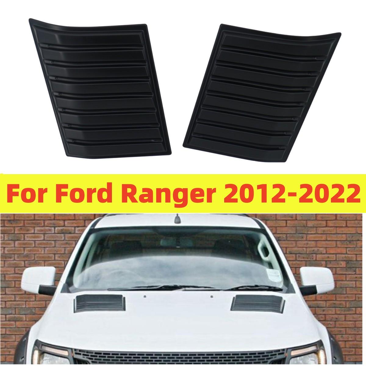 2 шт. Боковые воздухозаборники, накладки на капот для Ford Ranger 2012-2022, АБС-пластик
2 шт. Боковые воздухозаборники, накладки на капот для Ford Ranger 2012-2022, АБС-пластик