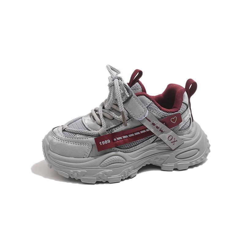 2026 Spring Girls Versatile Soft Sole Mesh Breathable Sneakers Size 24, Length 15cm сірий колір/червоний
2026 Spring Girls Versatile Soft Sole Mesh Breathable Sneakers Size 24, Length 15cm сірий колір/червоний