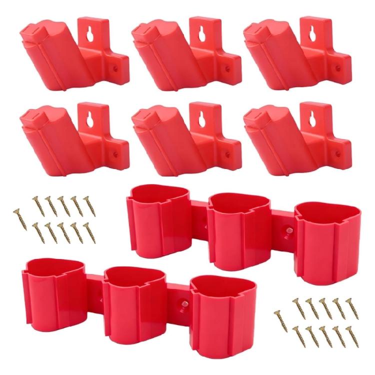 Wall Mounted Tool and Battery Storage Holder Includes Mounting Screw for 12V Tool Batteries Workshop Garage Organization 1
Wall Mounted Tool and Battery Storage Holder Includes Mounting Screw for 12V Tool Batteries Workshop Garage Organization 1