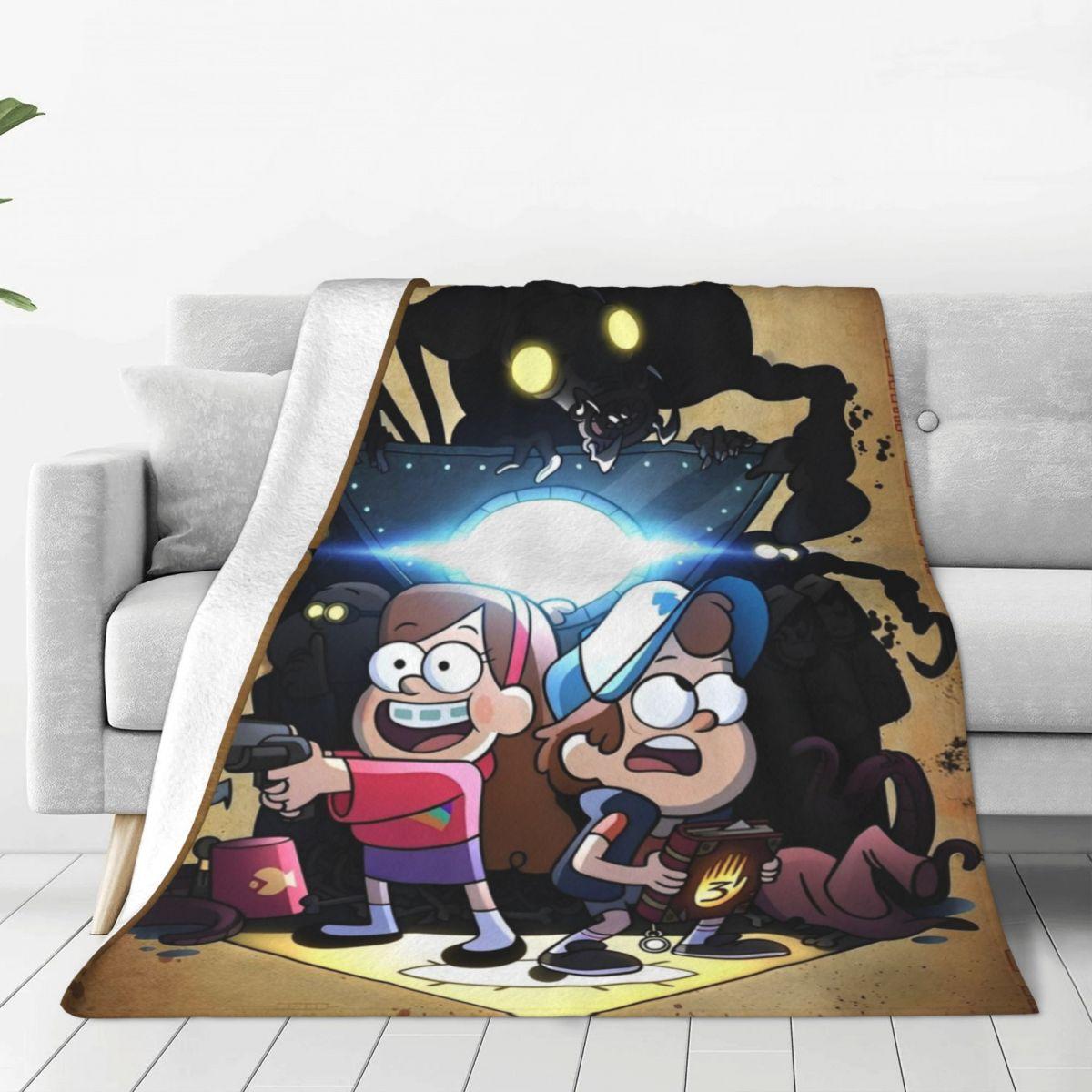 Warm Blanket Decorative Gravity Falls Characters Throw Blanket Flannel Bedspread For Couch Chair Sofa Bed Novelty Sofa Bed Cover 75x90cm
Warm Blanket Decorative Gravity Falls Characters Throw Blanket Flannel Bedspread For Couch Chair Sofa Bed Novelty Sofa Bed Cover 75x90cm