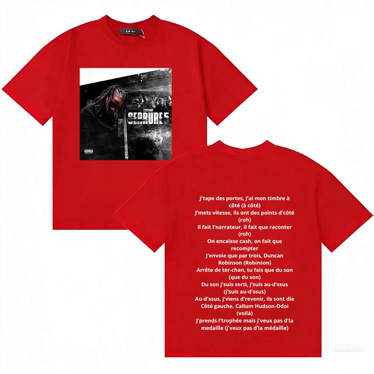 Rapper La Rvfleuze Album Serrure 5 Fashion Merch T Shirt Oversized Retro Short Sleeve Tshirt Unisex High Quality ONeck Cozy Tshris S
Rapper La Rvfleuze Album Serrure 5 Fashion Merch T Shirt Oversized Retro Short Sleeve Tshirt Unisex High Quality ONeck Cozy Tshris S