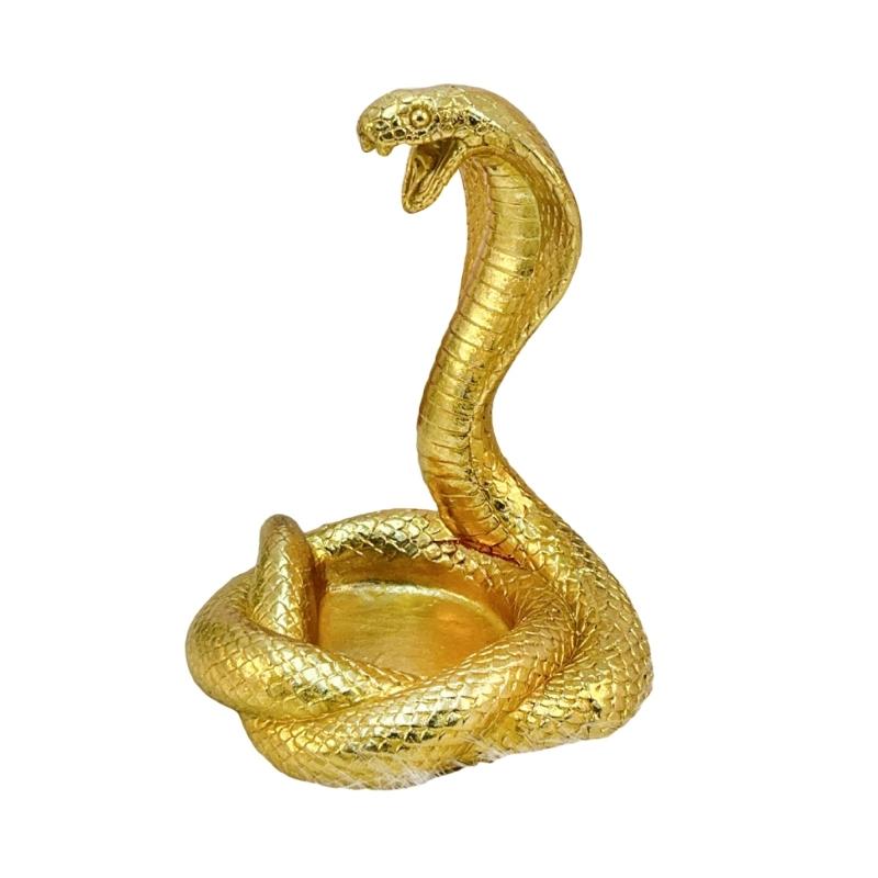 2025 Snake New Years Figurines Statue Handcraft Resins Cobras Decoration Fun Desk Ornament New Years Decoration 1
2025 Snake New Years Figurines Statue Handcraft Resins Cobras Decoration Fun Desk Ornament New Years Decoration 1