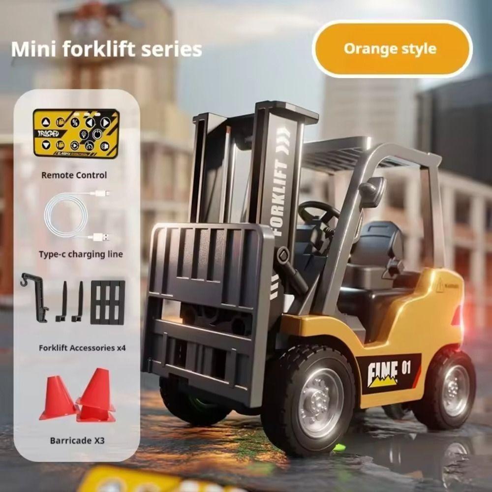 Alloy 1/64 Remote-controlled Forklift Collection Tabletop Toys Model Engineering Vehicle оранжевый
Alloy 1/64 Remote-controlled Forklift Collection Tabletop Toys Model Engineering Vehicle оранжевый