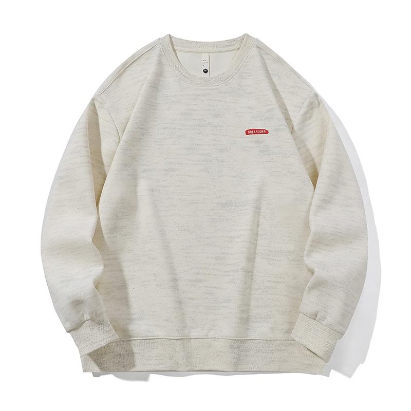 Осенний мужской свитер из плотного двухстороннего хлопка плотностью 350 г, американский модный бренд, топ с длинными рукавами и круглым вырезом, внутренняя нижняя часть рубашки 4XL абрикосовый
Осенний мужской свитер из плотного двухстороннего хлопка плотностью 350 г, американский модный бренд, топ с длинными рукавами и круглым вырезом, внутренняя нижняя часть рубашки 4XL абрикосовый