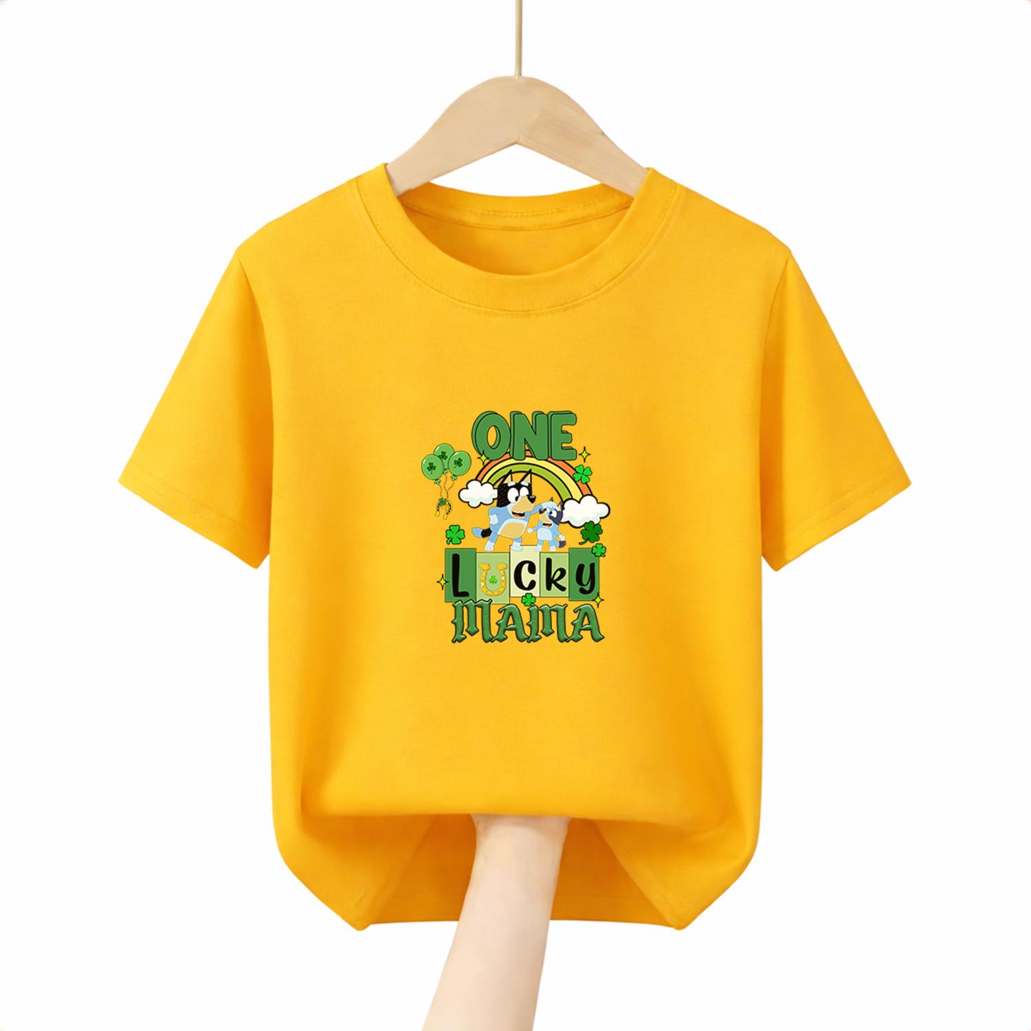 2026 New Yellow Hue T-Shirt Bluey Print for Kids Soft and Breathable Daily Top 100
2026 New Yellow Hue T-Shirt Bluey Print for Kids Soft and Breathable Daily Top 100