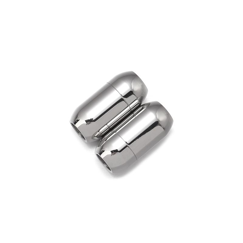 2pcs/Lot 3 4 5 6 8mm Stainless Steel Magnetic Clasps for Leather Bracelet Connectors End Caps For Jewelry Making Accessories Hole 3mm
2pcs/Lot 3 4 5 6 8mm Stainless Steel Magnetic Clasps for Leather Bracelet Connectors End Caps For Jewelry Making Accessories Hole 3mm