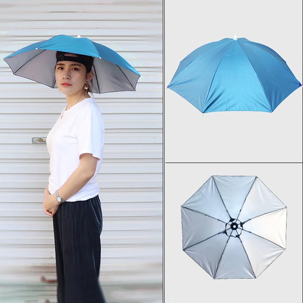 55/69/77/95cm Foldable Head Umbrella Hat Rainproof Cap Golf Outdoor Sun Headwear Fishing Camping Hiking Fishing Sunscreen Caps
55/69/77/95cm Foldable Head Umbrella Hat Rainproof Cap Golf Outdoor Sun Headwear Fishing Camping Hiking Fishing Sunscreen Caps