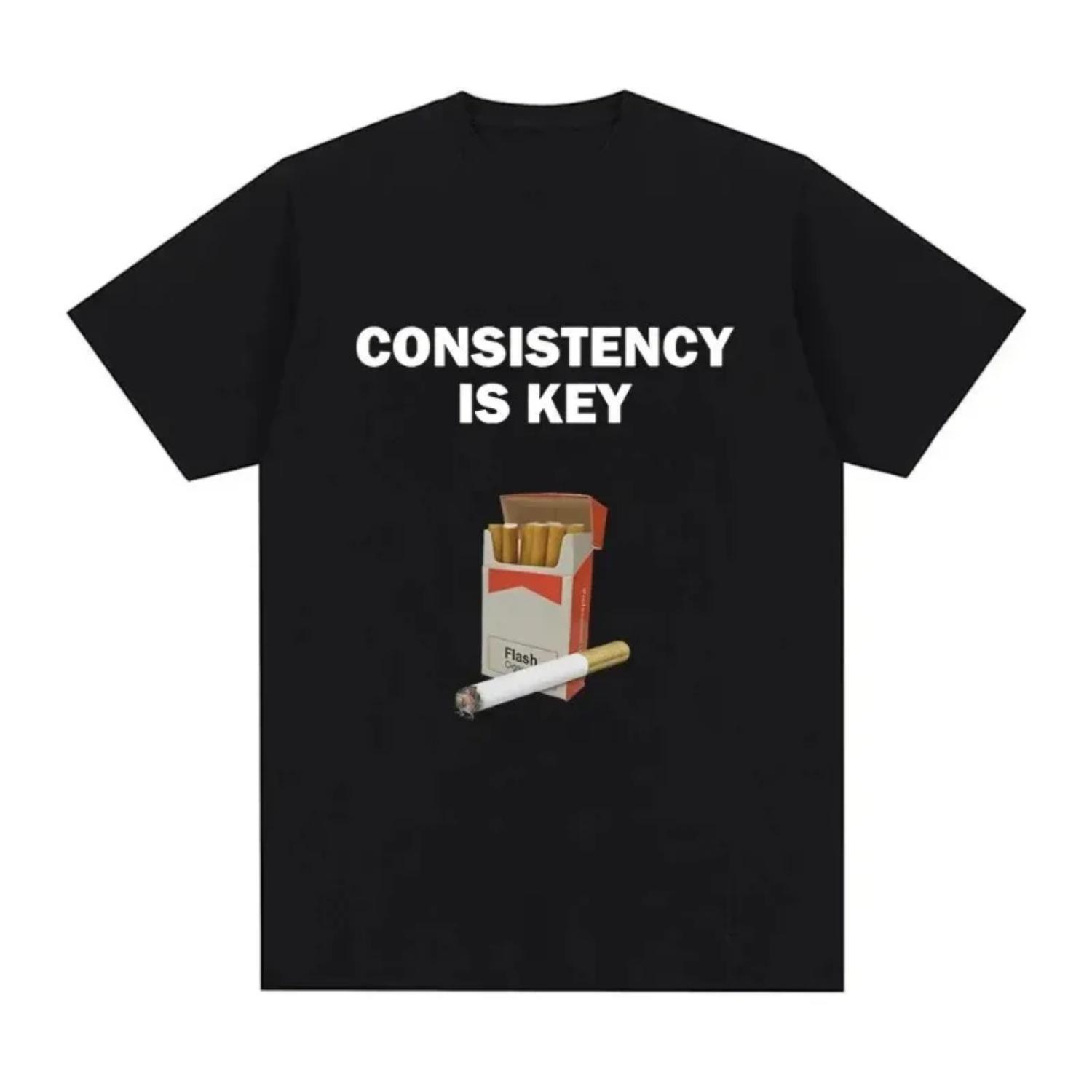 Interesting Consistency Is Key To Smoking Meme T-shirts for Women Fashionable Harajuku Patterns Casual Retro Women s T-shirts XXXXXL чорний
Interesting Consistency Is Key To Smoking Meme T-shirts for Women Fashionable Harajuku Patterns Casual Retro Women s T-shirts XXXXXL чорний