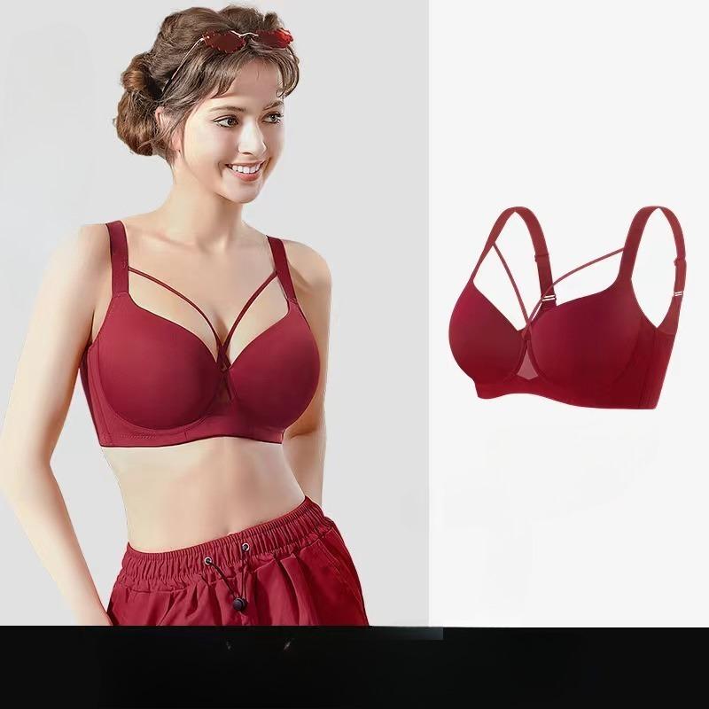 Бесшовное нижнее белье большого размера для женщин, тонкий и сексуальный бюстгальтер, удобный топ, пуш-ап, против обвисания, спортивный, собирающий грудь, бюстгальтеры 42 красный
Бесшовное нижнее белье большого размера для женщин, тонкий и сексуальный бюстгальтер, удобный топ, пуш-ап, против обвисания, спортивный, собирающий грудь, бюстгальтеры 42 красный