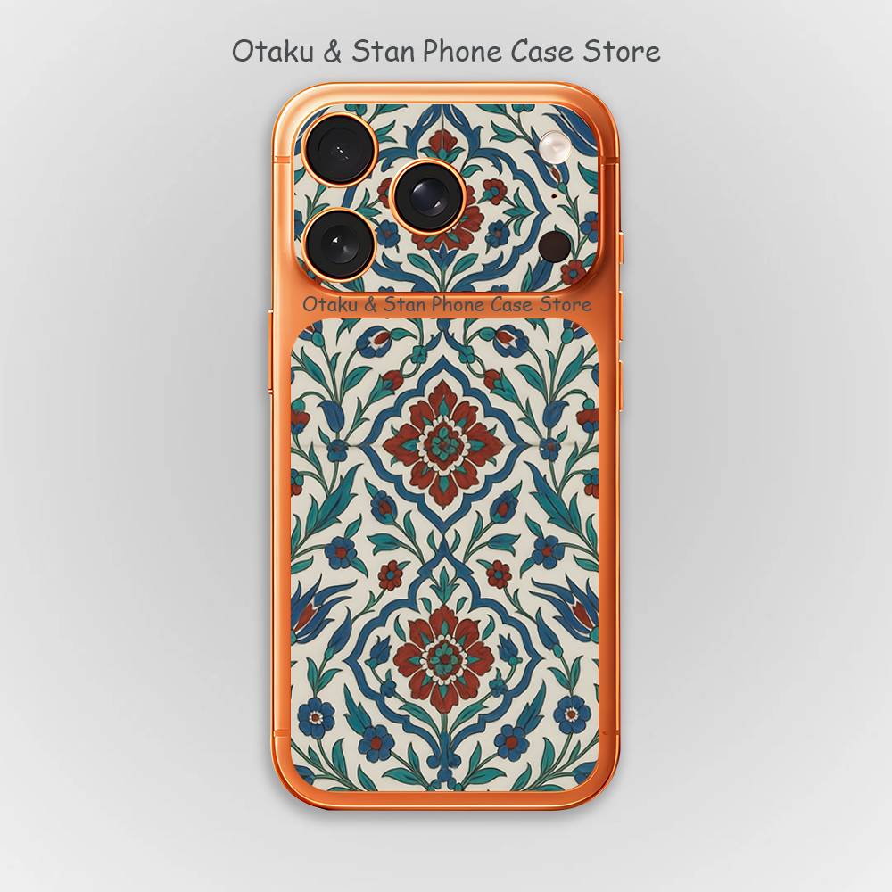 Art Iznik Tile Patterns Screen protector for iPhone 17 Pro Max and 17 Pro HD camera lens protection iPhone17pro
Art Iznik Tile Patterns Screen protector for iPhone 17 Pro Max and 17 Pro HD camera lens protection iPhone17pro