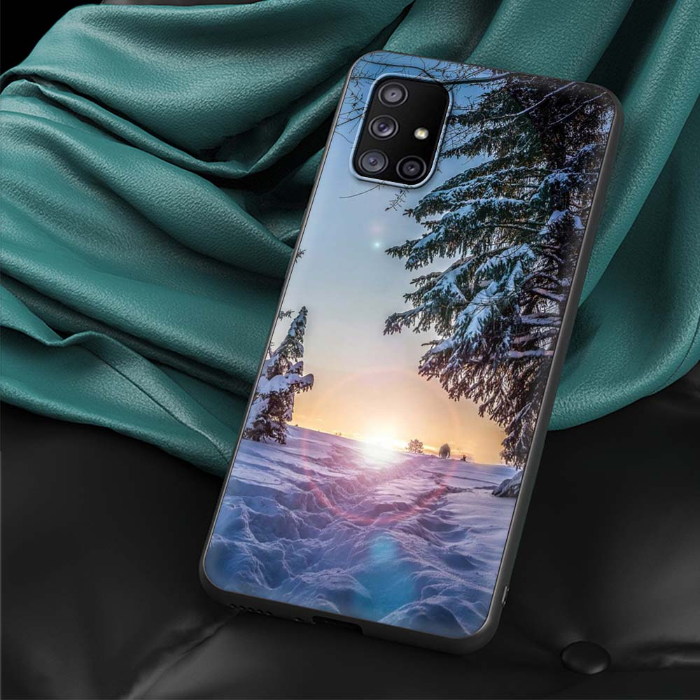 Снежный горный пейзаж Рождественский чехол для телефона Samsung Galaxy A51 A71 A21S A12 A11 A31 A52 A53 A33 A41 A32 A13 5G Мягкий чехол Samsung A41
Снежный горный пейзаж Рождественский чехол для телефона Samsung Galaxy A51 A71 A21S A12 A11 A31 A52 A53 A33 A41 A32 A13 5G Мягкий чехол Samsung A41