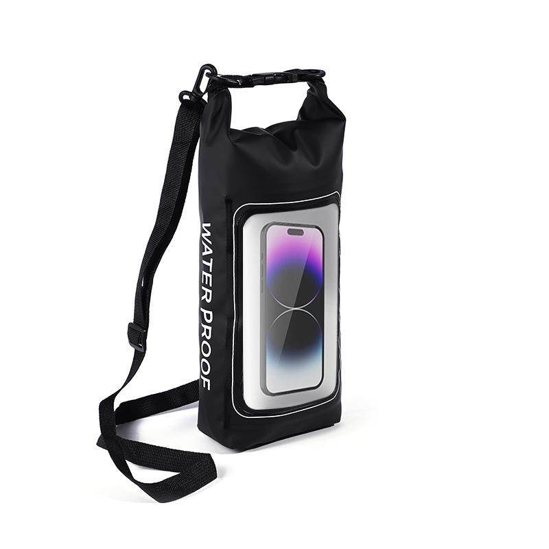 Large Capacity 2L PVC Waterproof Dry Bag Outdoor Camping Drifting Rafting Surfing Phone Pouch чорний
Large Capacity 2L PVC Waterproof Dry Bag Outdoor Camping Drifting Rafting Surfing Phone Pouch чорний