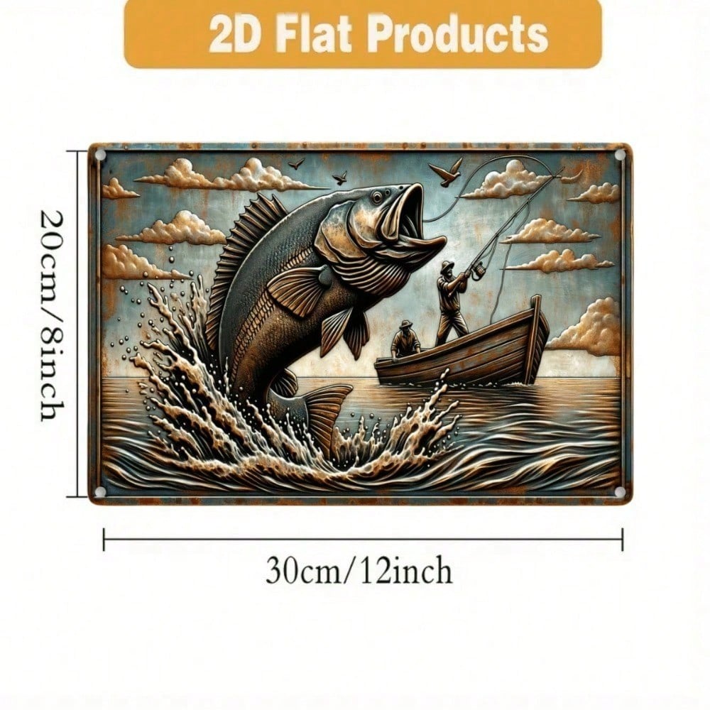 Vintage Gone Fishing Metal Tin Sign Wall Art Plaque 8x12 Inches Rustic Garage Bar Man Cave Decor Outdoor Waterproof Home Gift 20x30cm разноцветный
Vintage Gone Fishing Metal Tin Sign Wall Art Plaque 8x12 Inches Rustic Garage Bar Man Cave Decor Outdoor Waterproof Home Gift 20x30cm разноцветный