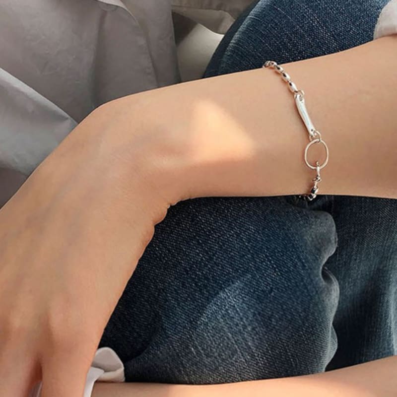 lalasalama Bold Almond Bracelet silver
lalasalama Bold Almond Bracelet silver