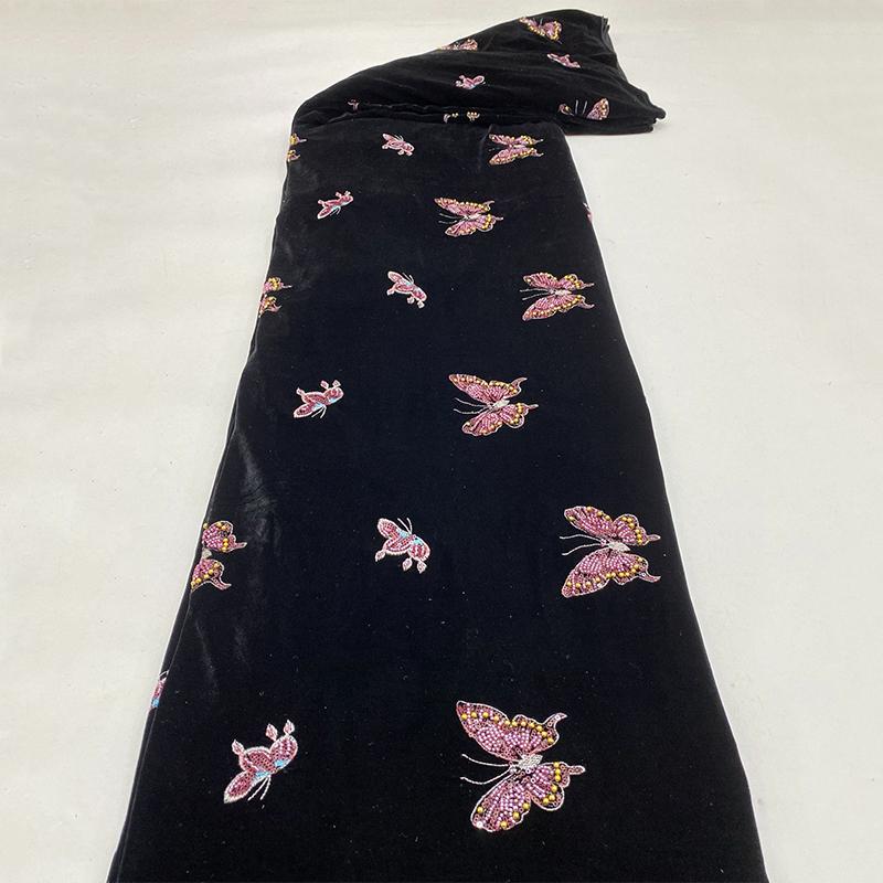 1 Yards Pretty Butterfly Desgin Velvet Fabric High Quality Embroidery Beads Sequin Fabric For Diy Sewing Cheongsam Coat Dress 1Yard
1 Yards Pretty Butterfly Desgin Velvet Fabric High Quality Embroidery Beads Sequin Fabric For Diy Sewing Cheongsam Coat Dress 1Yard