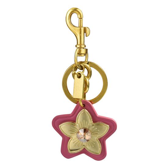 Keychain Pendant Pink-Edged Star Rhinestone Flower Design Key Chain with Anti-Oxidation Lobster Clasp Backpacks Accessory Size#1pc
Keychain Pendant Pink-Edged Star Rhinestone Flower Design Key Chain with Anti-Oxidation Lobster Clasp Backpacks Accessory Size#1pc