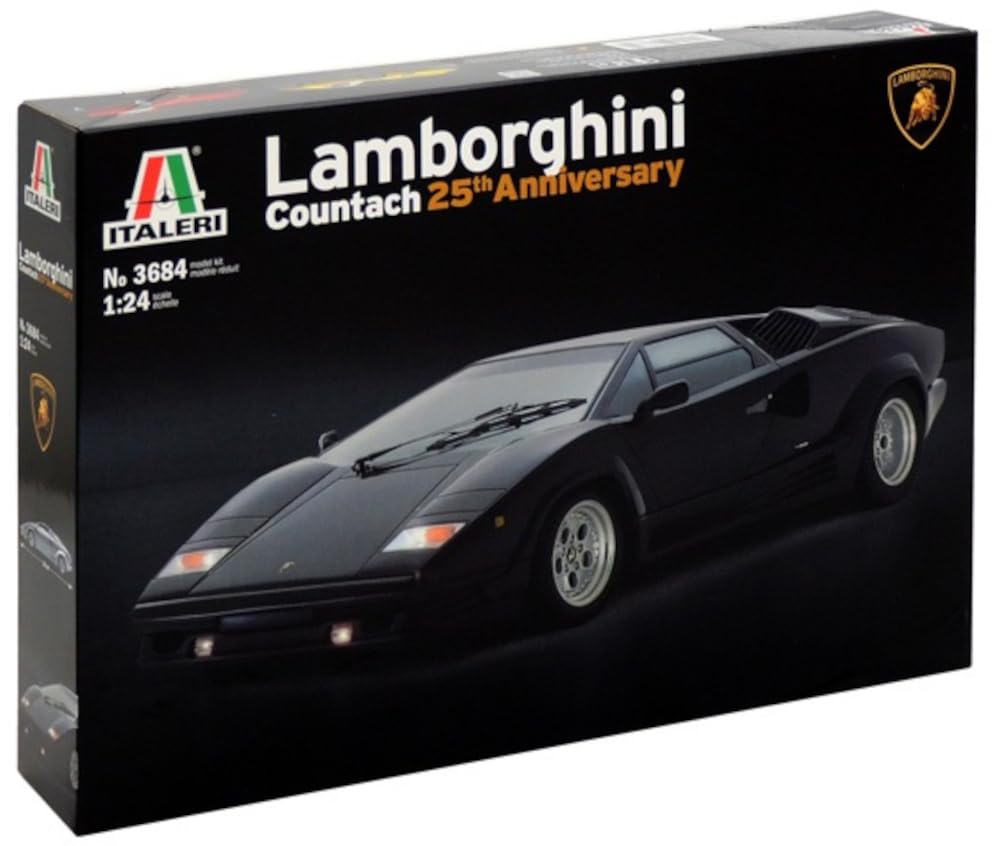 Platz Italeri Lamborghini Countach 25th Anniversary Plastic Model IT3684 1/24 (Car)
Platz Italeri Lamborghini Countach 25th Anniversary Plastic Model IT3684 1/24 (Car)