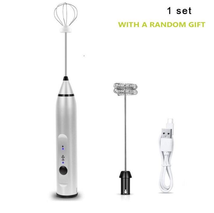 3-скоростной электрический венчик для кофе, молока, напитков, яиц, пенообразователь, миксер, USB перезаряжаемый ручной блендер, инструменты для выпечки серебряный
3-скоростной электрический венчик для кофе, молока, напитков, яиц, пенообразователь, миксер, USB перезаряжаемый ручной блендер, инструменты для выпечки серебряный