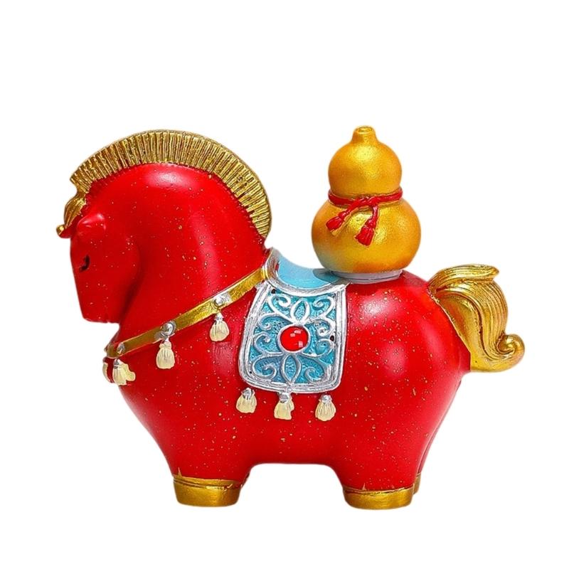 Year Of Horse Resins Sculpture New Year Decorative Figurine Symbolizing Fortunes Prosperity For Gifting Or Shelf Table
Year Of Horse Resins Sculpture New Year Decorative Figurine Symbolizing Fortunes Prosperity For Gifting Or Shelf Table