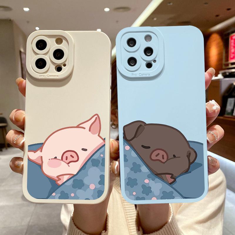 Чехол для телефона с милым розовым поросенком и рисунком для Iphone 14 11 13 12 Pro Max, черный поросенок для Iphone 7 8 Plus Se 2020 X Xs Xr, мягкая задняя крышка
Чехол для телефона с милым розовым поросенком и рисунком для Iphone 14 11 13 12 Pro Max, черный поросенок для Iphone 7 8 Plus Se 2020 X Xs Xr, мягкая задняя крышка