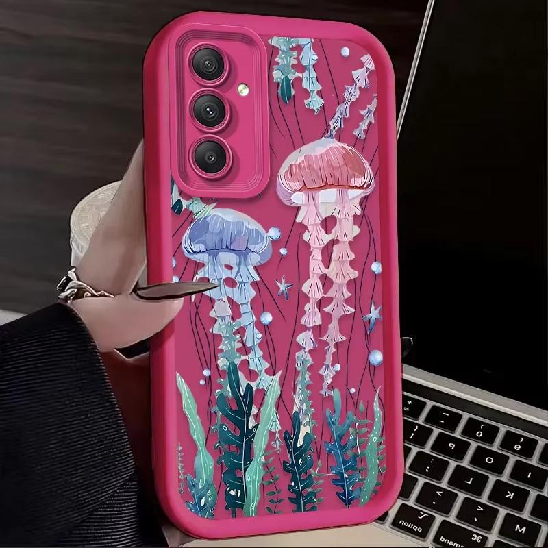 Luxury Blue Pink Jellyfish Phone Case For Samsung Galaxy A14 A15 S21 S22 S23 S24 S25 FE Ultra A25 A35 A52 A53 A54 A55 5G Cover Galaxy A15 5G
Luxury Blue Pink Jellyfish Phone Case For Samsung Galaxy A14 A15 S21 S22 S23 S24 S25 FE Ultra A25 A35 A52 A53 A54 A55 5G Cover Galaxy A15 5G