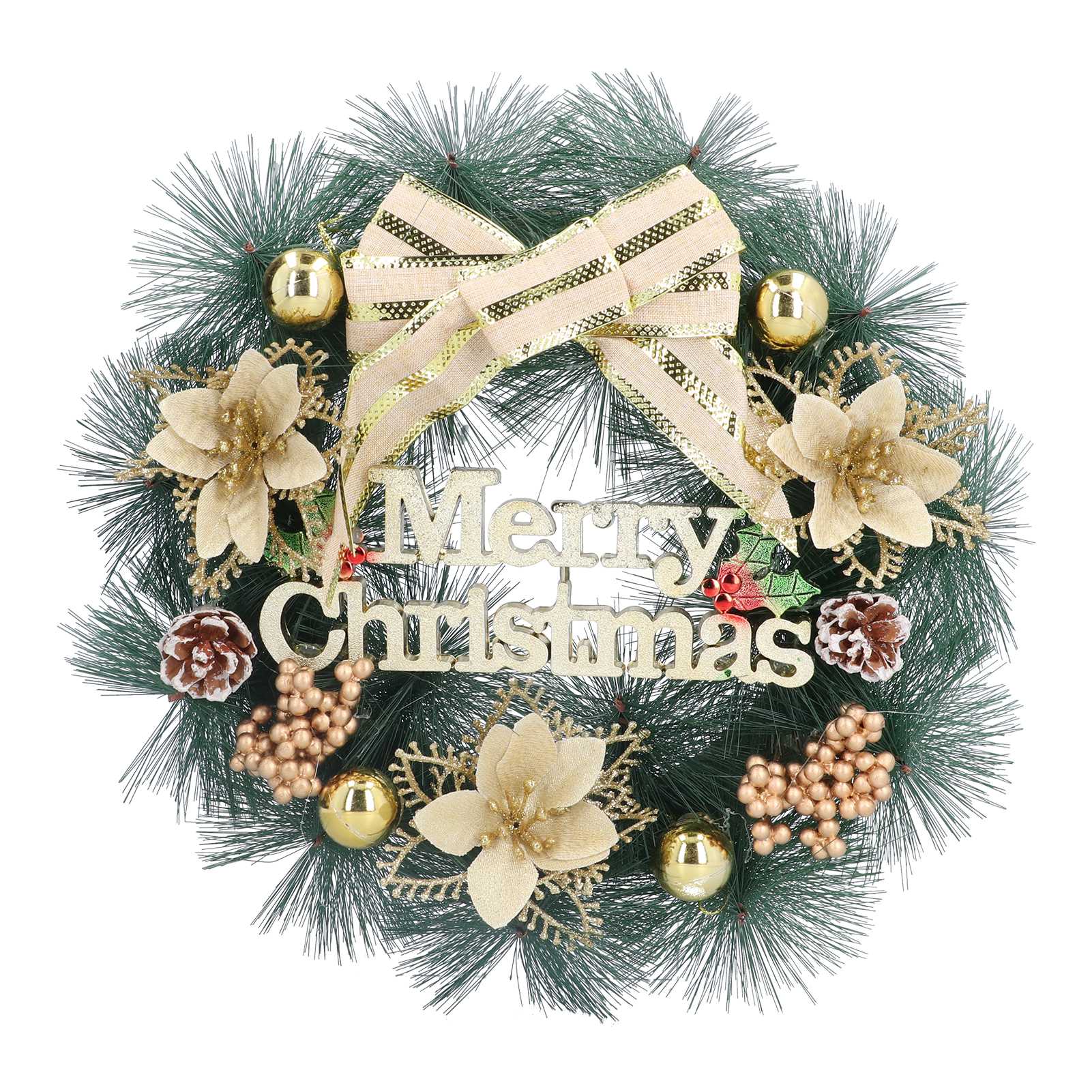 Рождественский венок Искусственная сосновая гирлянда Рождественский венок на дверь с бантом для рождественских украшенийКрасный
Рождественский венок Искусственная сосновая гирлянда Рождественский венок на дверь с бантом для рождественских украшенийКрасный