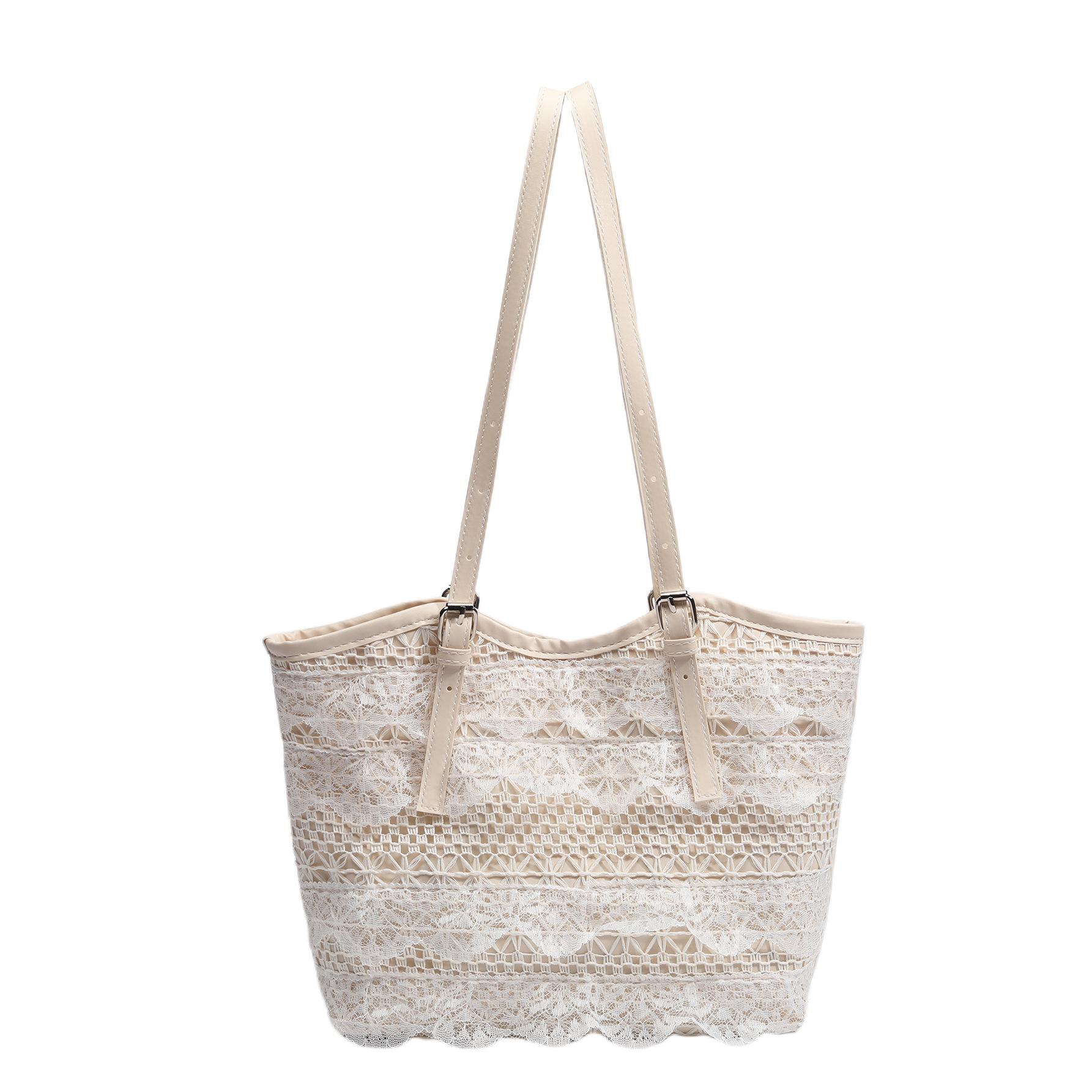 Korean Style Ins Lace Tote Bag for Women Fashion Versatile Shoulder Handbag Niche Large Capacity Commuter Underarm Bag бежевый
Korean Style Ins Lace Tote Bag for Women Fashion Versatile Shoulder Handbag Niche Large Capacity Commuter Underarm Bag бежевый