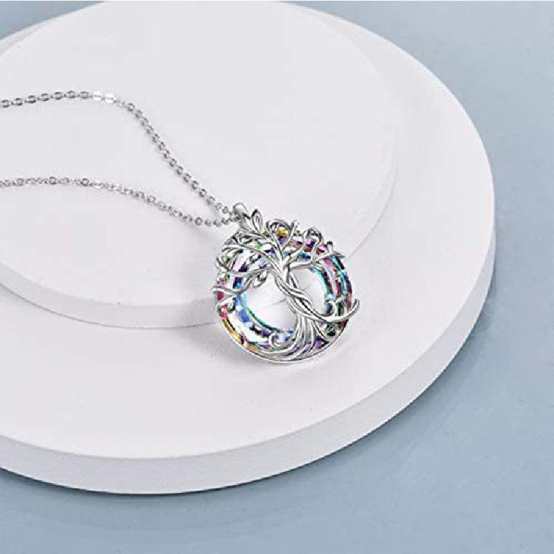 Cross-Border Women s Fashion European and American Style Tree of Life Round Pendant Earrings Necklace Jewel
Cross-Border Women s Fashion European and American Style Tree of Life Round Pendant Earrings Necklace Jewel