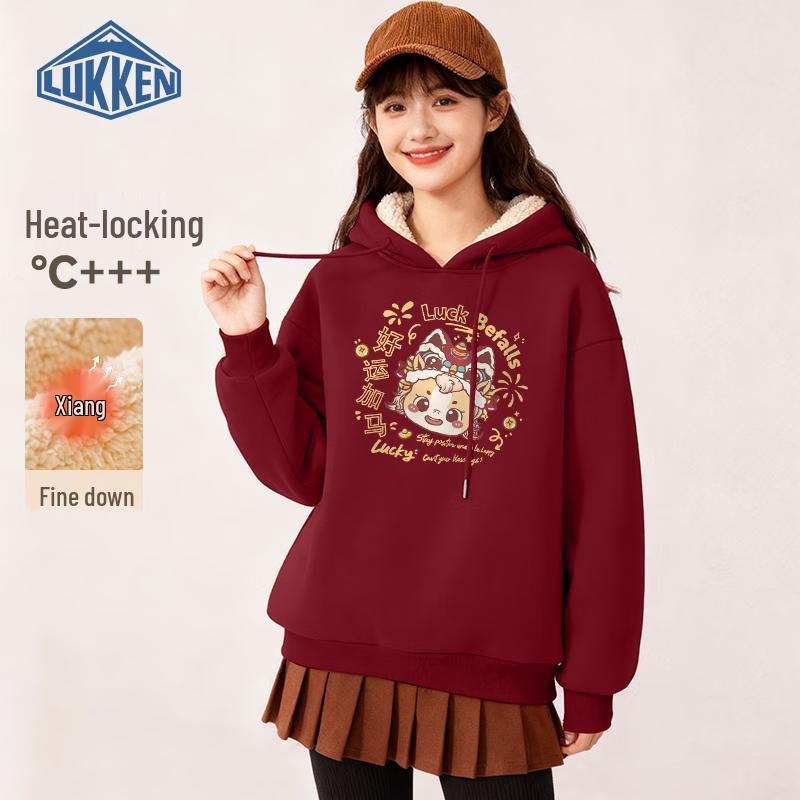 LUKKEN Women s Hooded Fleece-Lined Sweatshirt XL
LUKKEN Women s Hooded Fleece-Lined Sweatshirt XL