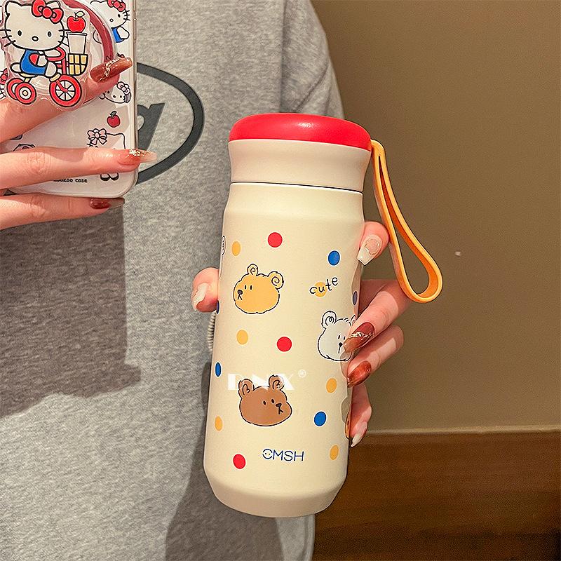 Cute Puppy Portable Thermos Cup New Cartoon Stainless Steel Water Cup Girl Gift Student Water Bottle Car Cup 530ml
Cute Puppy Portable Thermos Cup New Cartoon Stainless Steel Water Cup Girl Gift Student Water Bottle Car Cup 530ml