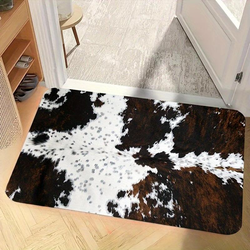 Cowhide Pattern Kitchen Floor Mat, Non-Slip and Floor Area Rug, Floor Mat, Entrance Kitchen Living Room Bathroom Home Decoration 40x60cm
Cowhide Pattern Kitchen Floor Mat, Non-Slip and Floor Area Rug, Floor Mat, Entrance Kitchen Living Room Bathroom Home Decoration 40x60cm