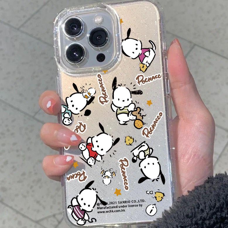 Pochacco Glitter Phone Case for Apple 16 Pro Max - Compatible with 13, 14, 15, and 15 Pro Models; Transparent Design X
Pochacco Glitter Phone Case for Apple 16 Pro Max - Compatible with 13, 14, 15, and 15 Pro Models; Transparent Design X