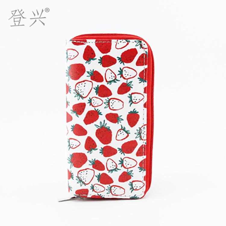 Новый креативный мультяшный фруктовый ПУ длинный кошелек на молнии, милый простой студенческий кошелек с принтом
Новый креативный мультяшный фруктовый ПУ длинный кошелек на молнии, милый простой студенческий кошелек с принтом