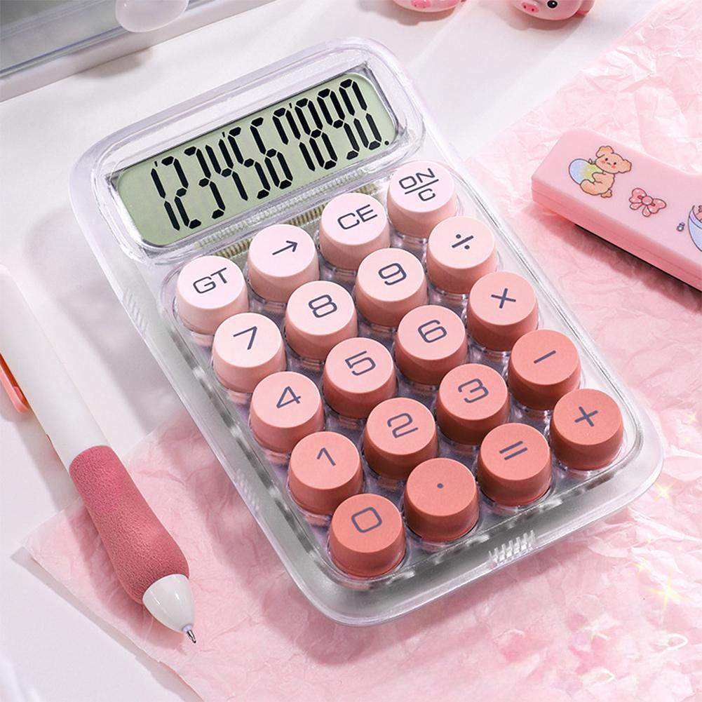Gradient Color Calculator Mechanical Keyboard Calculator Financial Commercial Portable Calculator Students Office Supplies рожевий
Gradient Color Calculator Mechanical Keyboard Calculator Financial Commercial Portable Calculator Students Office Supplies рожевий