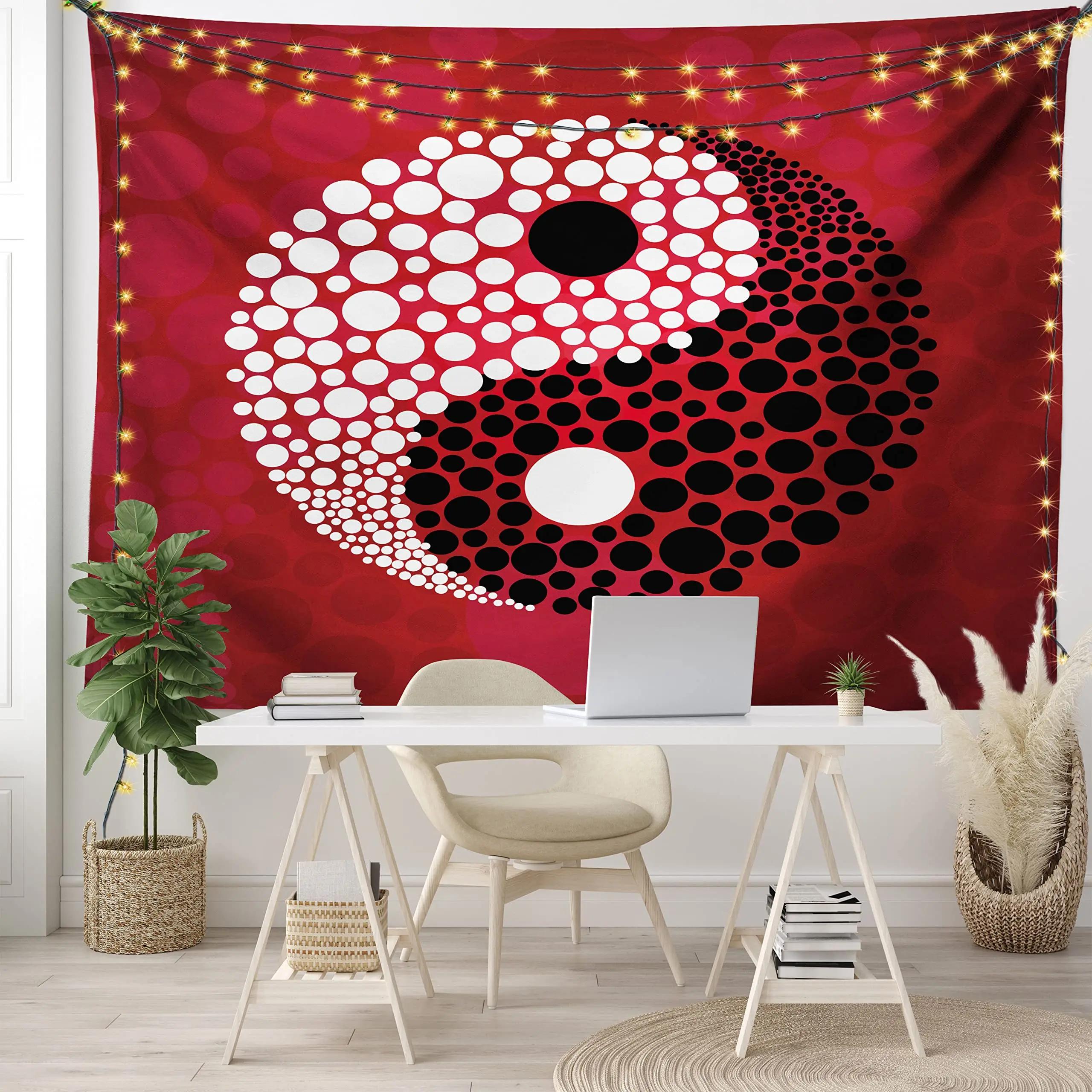 Tai Chi Yin Yang Moon and Sun Tapestry Chinese Style Art Printing Tapestries Wall Hanging Decor for Bedroom Living Room Dorm 74x94cm(29x37in)
Tai Chi Yin Yang Moon and Sun Tapestry Chinese Style Art Printing Tapestries Wall Hanging Decor for Bedroom Living Room Dorm 74x94cm(29x37in)