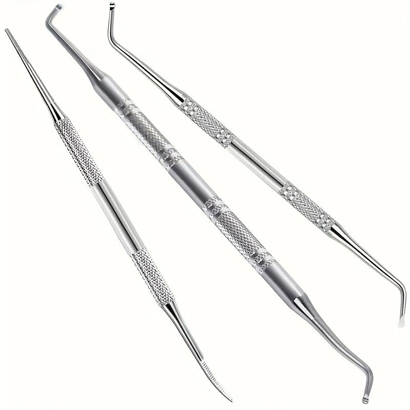 3pcs Professional Stainless Steel Ingrown Toenail Tool - Nail Cleaner Tools with Textured Grip for Enhanced Pedicure Experience
3pcs Professional Stainless Steel Ingrown Toenail Tool - Nail Cleaner Tools with Textured Grip for Enhanced Pedicure Experience