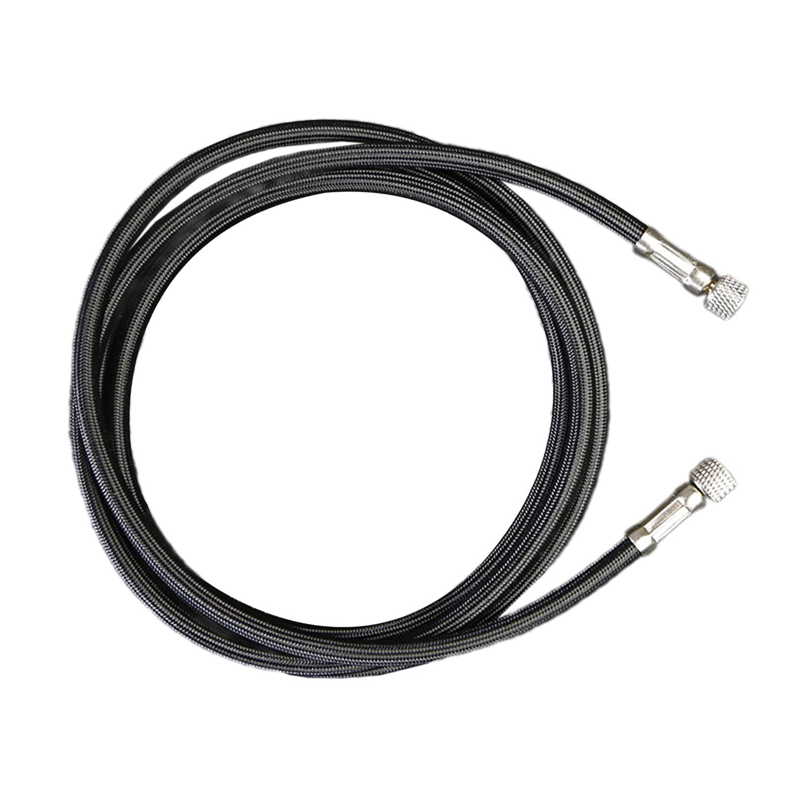 Шланг для аэрографа со стандартными фитингами размером 1/8 на обоих концах, герметичный
Шланг для аэрографа со стандартными фитингами размером 1/8 на обоих концах, герметичный