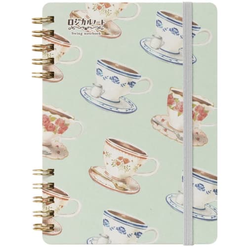 Блокнот Nakabayashi Swing Logical W Ring Furukawa Shiko/Otome Time A6/Сетка 5 мм/80 листов Tea Time NW-A617-4
Блокнот Nakabayashi Swing Logical W Ring Furukawa Shiko/Otome Time A6/Сетка 5 мм/80 листов Tea Time NW-A617-4
