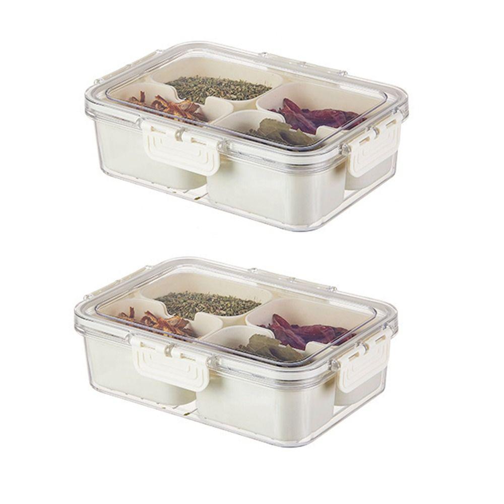 2 Pcs with Lid Veggie Tray 4-sided Buckle Storage Box Easy To Use Snack Box Container Vegetable
2 Pcs with Lid Veggie Tray 4-sided Buckle Storage Box Easy To Use Snack Box Container Vegetable