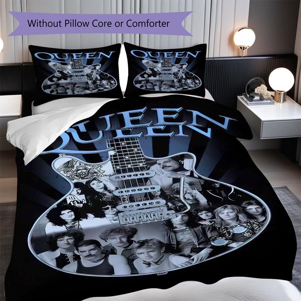 1PC Music, guitar Theme Bedding Quilt Set Quilt Cover Pillowcase Home Decoration Birthday Gift (1 * duvet cover + 9 * pillowcase, without core) 135x200cm
1PC Music, guitar Theme Bedding Quilt Set Quilt Cover Pillowcase Home Decoration Birthday Gift (1 * duvet cover + 9 * pillowcase, without core) 135x200cm