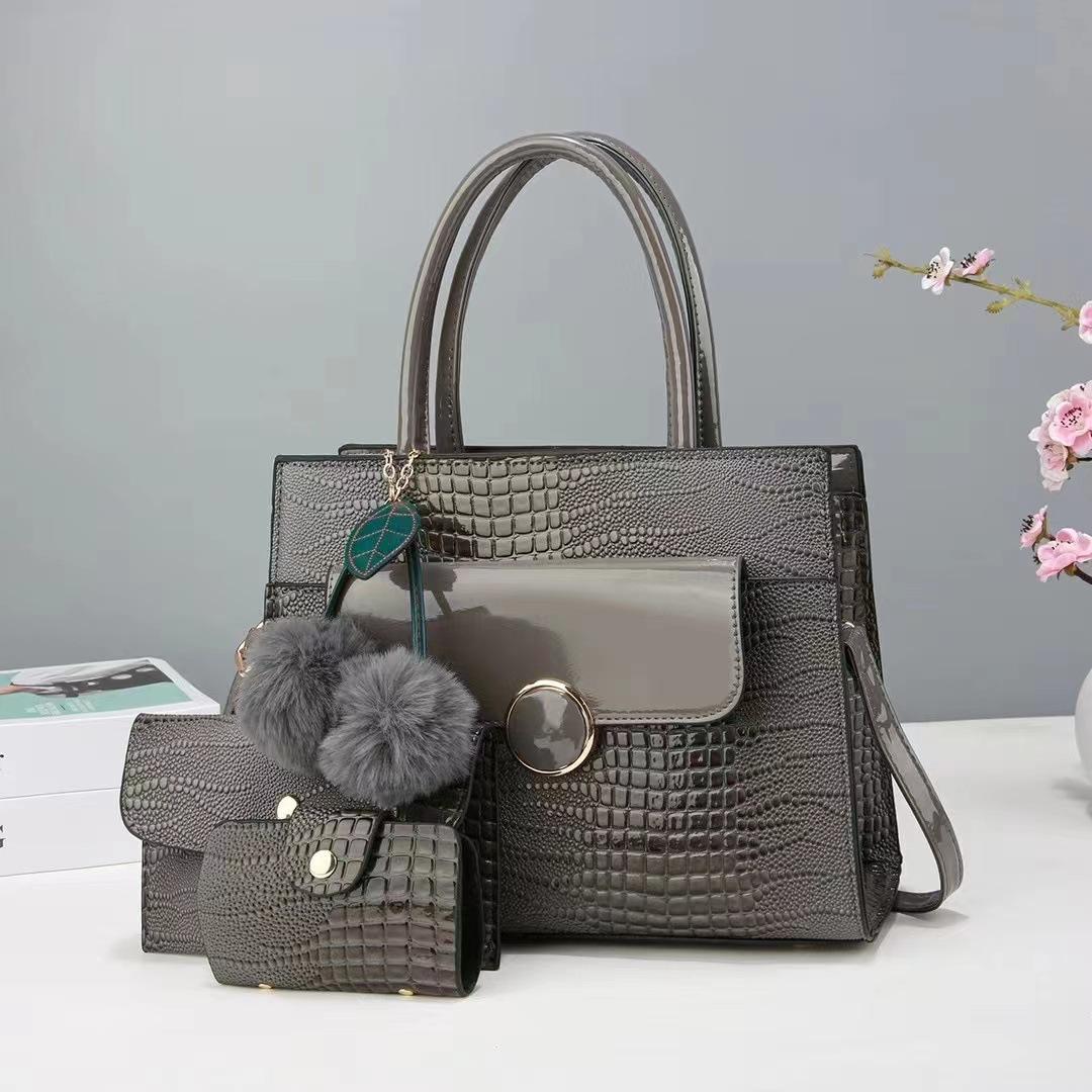 New Design Stone-patterned Tote Bag Large-capacity Mother Child Bag Three-piece Complete Set Handbag Versatile Fashion Single-shoulder Crossbody Ba .
New Design Stone-patterned Tote Bag Large-capacity Mother Child Bag Three-piece Complete Set Handbag Versatile Fashion Single-shoulder Crossbody Ba .