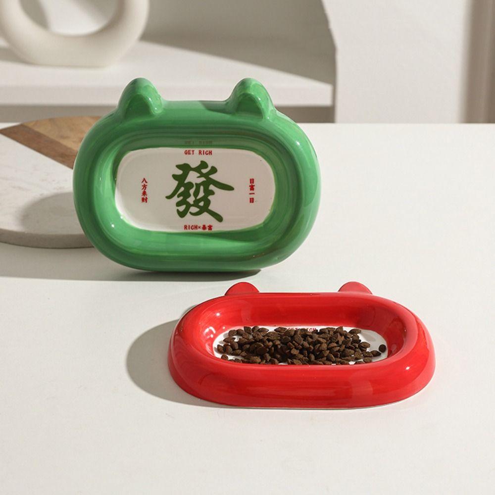 Cat Ear Shaped Pet Cat Food Bowl Ceramics Water Bowl Durable Dog Food Bowl For Pet Cat Style 3
Cat Ear Shaped Pet Cat Food Bowl Ceramics Water Bowl Durable Dog Food Bowl For Pet Cat Style 3