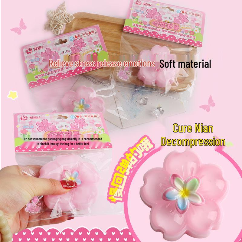 Cherry Blossom Slow Rebound Decompression Toy - Creative Squeezable Mud Flower for Stress Relief
Cherry Blossom Slow Rebound Decompression Toy - Creative Squeezable Mud Flower for Stress Relief