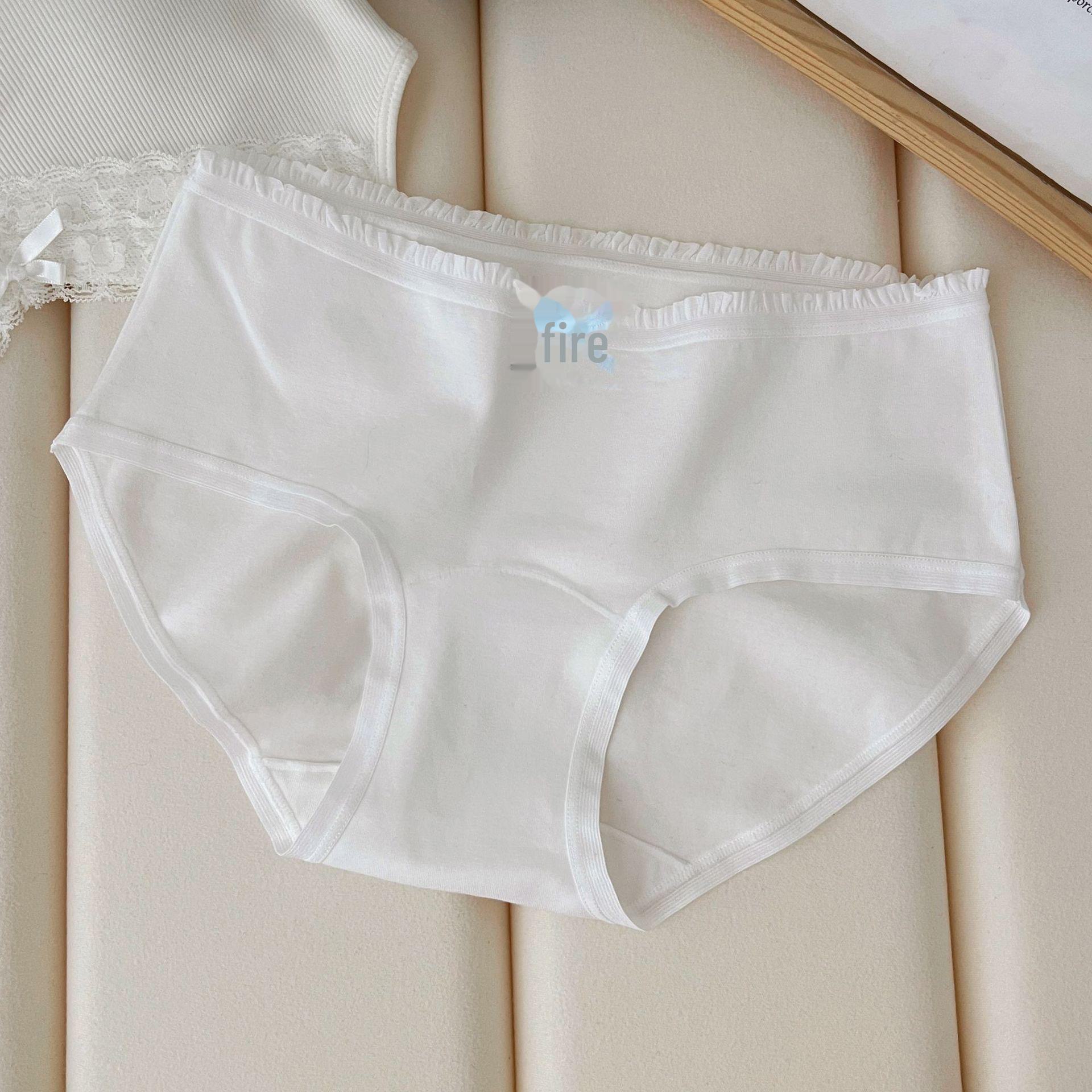 Женское антибактериальное хлопковое нижнее белье 7A, удлиненный шаговый шов, средняя талия, класс А, большой размер L (100-120 jin) белый
Женское антибактериальное хлопковое нижнее белье 7A, удлиненный шаговый шов, средняя талия, класс А, большой размер L (100-120 jin) белый