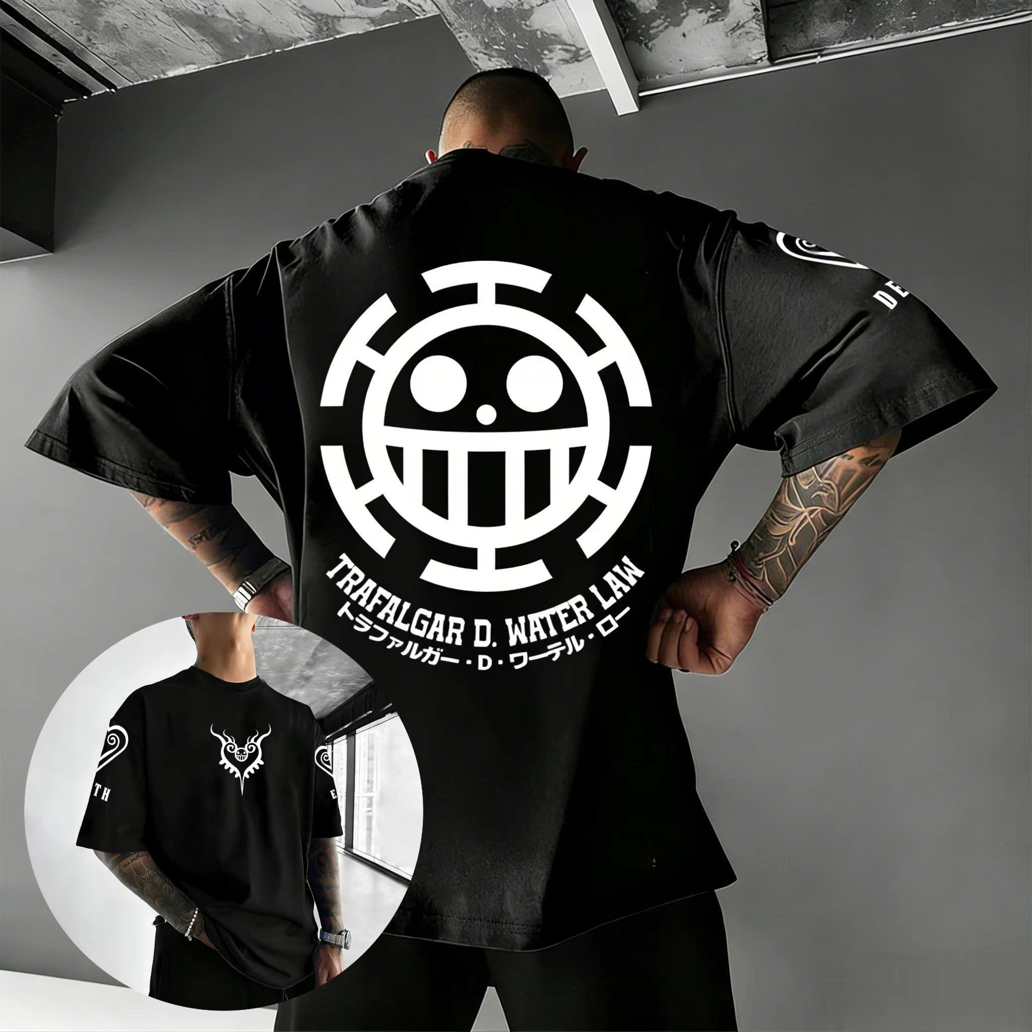 One Piece T-Shirt Men Summer Law Heart Pirates Jolly Roger Graphic Short Sleeve Oversized Streetwear Loose Fit Anime Fan Top S разноцветный
One Piece T-Shirt Men Summer Law Heart Pirates Jolly Roger Graphic Short Sleeve Oversized Streetwear Loose Fit Anime Fan Top S разноцветный