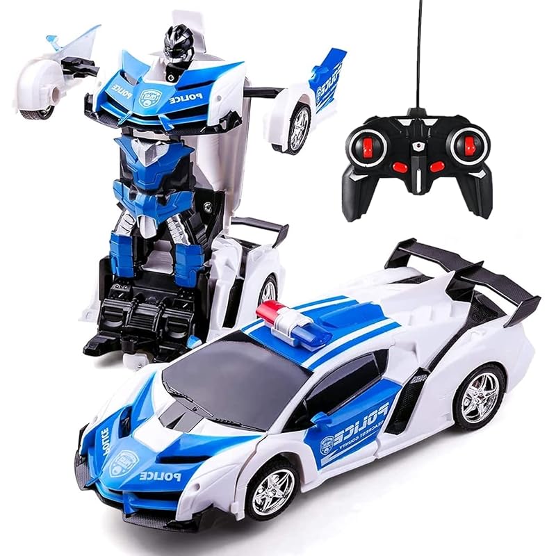 WEECOC robot toys deformed toy car RC car 2 go 1 radio control remote control can be transformed kids favorite gift (blue)
WEECOC robot toys deformed toy car RC car 2 go 1 radio control remote control can be transformed kids favorite gift (blue)