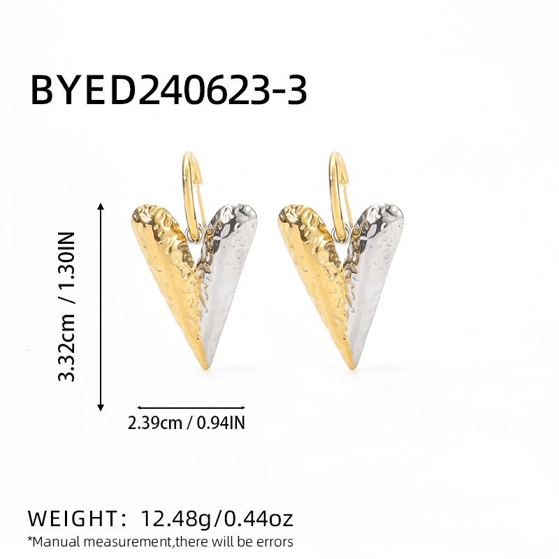New Fashion Stainless steel 18k gold plated Heart Drop Dangle Earrings Hypoallergenic Classic Zircon Valentine s Day Gift
New Fashion Stainless steel 18k gold plated Heart Drop Dangle Earrings Hypoallergenic Classic Zircon Valentine s Day Gift